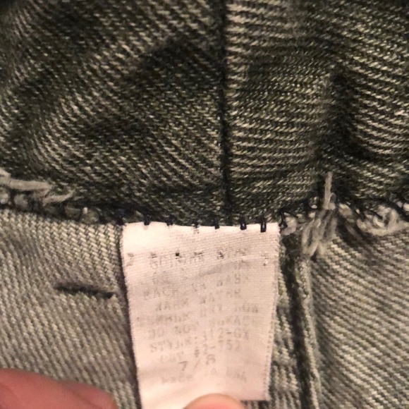 Golden Star size 7/8 kids jean shorts - Picture 2 of 4